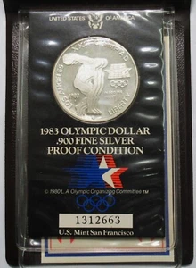 *AMERICA 1 DOLLARO OLIMPIADI DI LOS ANGELES 1984 - Picture 1 of 3