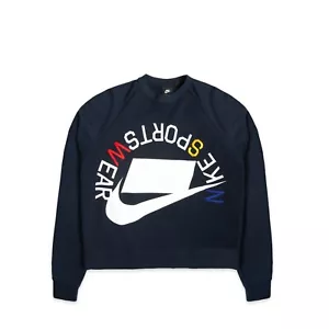 BRANDNEU MIT ETIKETT NIKE NSW PULLOVER PULLOVER TOP PULLOVER CREW FLEECE BLAU - Bild 1 von 7