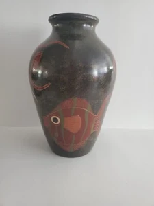 Avonian Guerrero San Juan De Nicaragua pesce messicano ceramica raro - Foto 1 di 9
