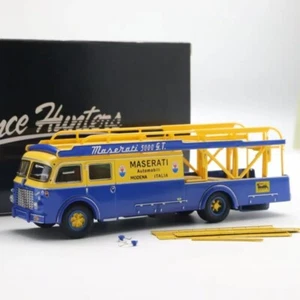 SH 1:64 Fiat 642 Maserati Transporter rimorchio modellino auto in lega modellino collezione - Foto 1 di 6