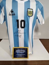 ARGENTINA DIEGO ARMANDO MARADONA Autografata MARADONA Signed Autograph