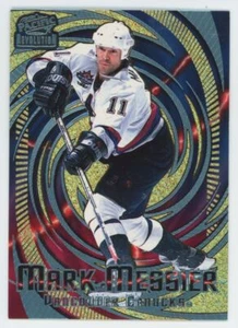 1997-98 Pacific Revolution Ice Blue Mark Messier Vancouver Canucks #142 . - Picture 1 of 2