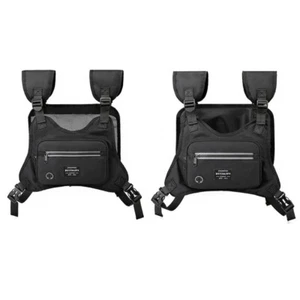 Outdoor Herren Brusttasche Taktische Weste Verstellbar Sport Freizeit Große Kapazität - Bild 1 von 13