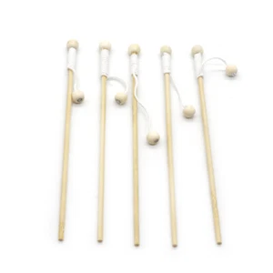 5pcs Wooden Magnetism Fishing Rod Toys for Children Early Educational T-NS - Picture 1 of 9