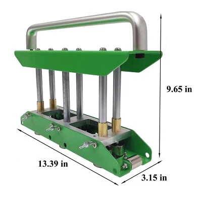 1 PC Three-Station Edge Roller Quick Adjustable 0-90° Steel Cutting Hand Tool - Image 1 of 4