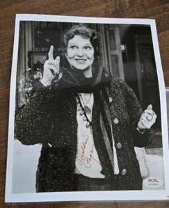 GERALDINE PAGE SIGNED 8X10 PHOTO ACADEMY EMMY AWARD WINNER PSA DNA - Bild 1 von 1