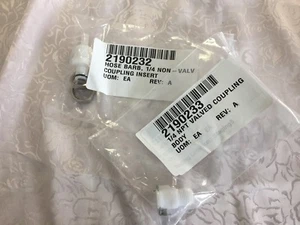 Hose Barb And Valved Coupling 2190233 & 2190232 location AL - Picture 1 of 5