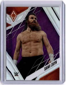 Sami Zayn 2023 Panini Chronicles Phoenix WWE Purple #323 WWE Raw #28/49 - Picture 1 of 2