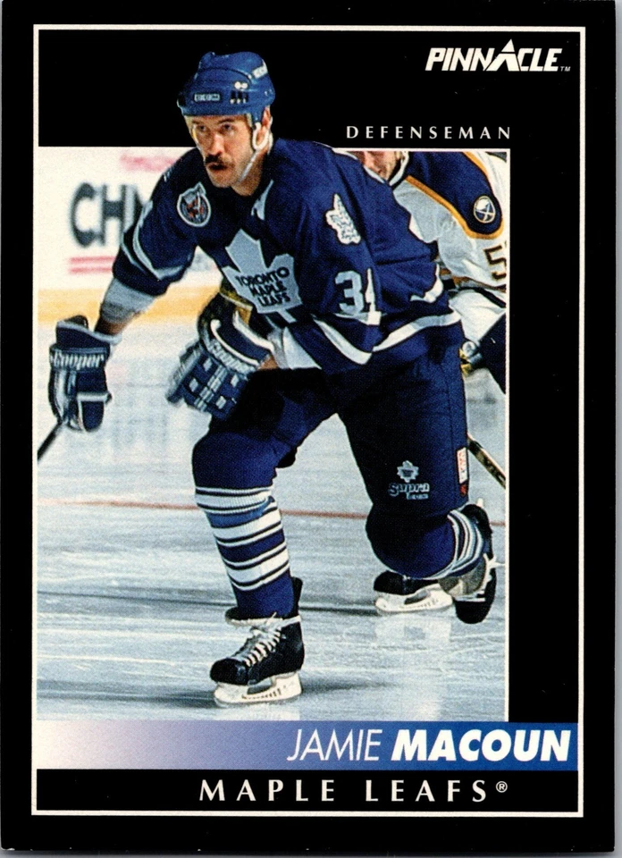 1992-93 Pinnacle - #294 Jamie Macoun - Image 1 of 2