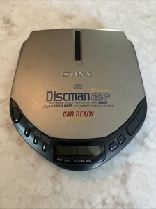 Reproductor de CD portátil Sony Discman Walkman D-E307CK ESP Mega Bass listo para automóvil FUNCIONA - Imagen 1 de 7
