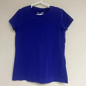 Under Armour Youth small Girls - UA Purple Shirt - Top - Heat Gear -Short sleeve - Picture 1 of 5