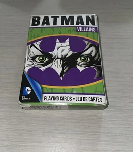Playing Card Deck DC Comics Batman Villains (S13) - Picture 1 of 2