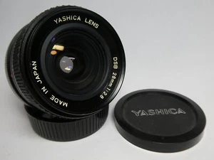 Yashica DSB 28mm f2.8 Wide Angled Prime Lens For Contax Yashica C/Y Mount & DSLR - Picture 1 of 9