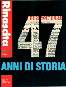 RINASCITA ultimo numero pubblicato (3 marzo 1991) – 47 ANNI DI STORIA: 1944-1991 - Foto 1 di 4