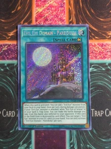 Yu-Gi-Oh! Evil Eye Domain - Pareidolia INCH-EN033 1st Edition Secret Rare NM a1/ - Picture 1 of 4