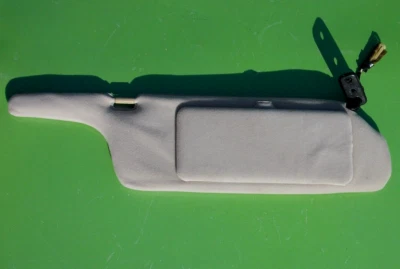 MITSUBISHI 3000GT 91-94 RIGHT SUNVISOR ASSEMBLY MR716257 OEM GRAY VR-4 SL BASE - Image 1 of 4