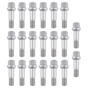 Wheel Lug Bolts Nuts (×20) Set for Mercedes-Benz S-CLASS S350 S430 S500 S55 AMG - Picture 1 of 8