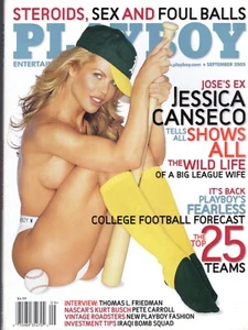 PLAYBOY September 2005 - Jessica Canseco, Geo Clooney in Syriana, Pete Carroll - Picture 1 of 2