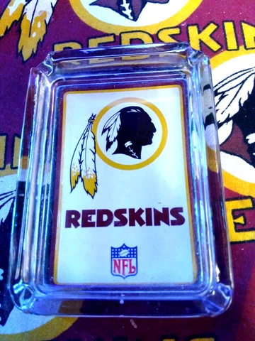 Washington Redskins Glass Ashtray Cover