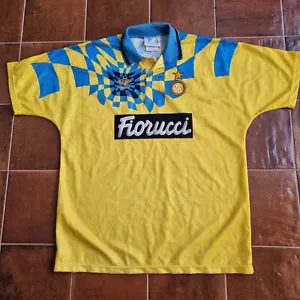 VINTAGE INTER 1992-1994 FOOTBALL SHIRT FIORUCCI UMBRO - Imagen 1 de 5