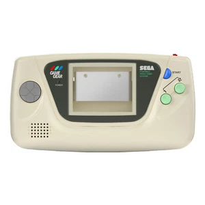 Game Gear Shell Case Sega White Full Kit New Replacement RetroSix ABS