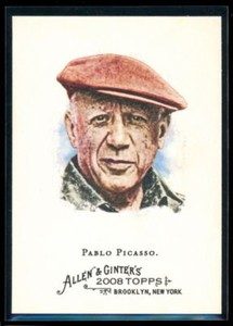 2008 Topps Allen & Ginter Pablo Picasso #172