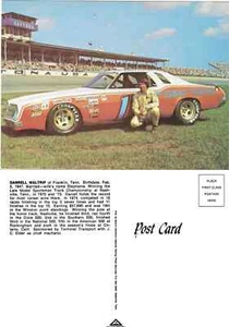 Darrell Waltrip Vintage 1975 Terminal Transport Chevy NASCAR Postkarte. - Bild 1 von 1