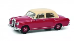 1/64 Schuco MB 180 D rojo/beige 45 203 4200 - Imagen 1 de 2