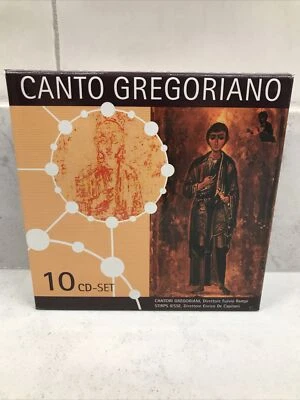 Canto Gregoriano 10 CD Box Set Cantori Gregoriani Stirps Iesse Chant Music - Image 1 of 4