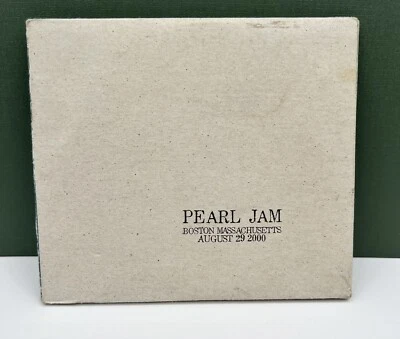 Pearl Jam Live CD Set 43 Boston MA August 29, 2000 Official Bootleg Live Concert - Imagem 1 de 3
