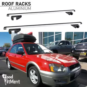 Barras transversales portaequipajes de carga con cerradura para techo de coche Subaru Outback 10-14 - Imagen 1 de 12