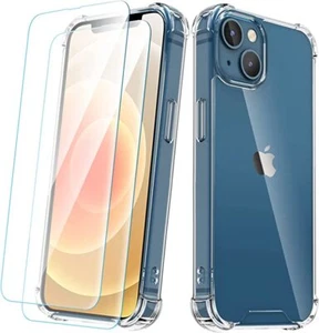 Clear TPU Bumper Shockproof Case Cover For iPhone 16 15 14 13 12 11 XS Max XR 8 - Picture 1 of 31