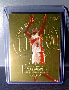 1995-96 Stacey Augmon Fleer Ultra Gold Medallion #1 Basketball Card - Picture 1 of 2