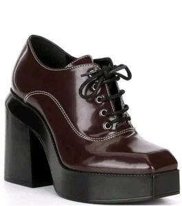Gianni Bini donna mazzen Oxford marrone taglia 8 - Foto 1 di 6