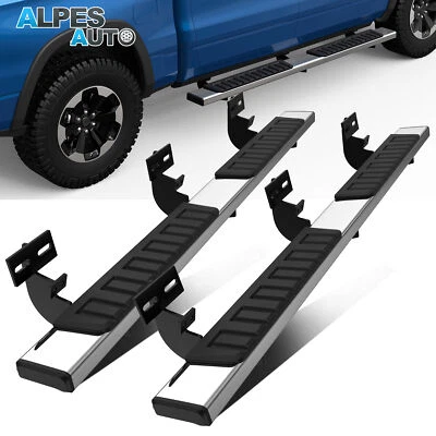 2PCS 6" Running Boards Side Step Bars For 2019-2023 RAM 1500 Classic Crew Cab - Image 1 of 4