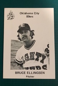 1975 Oklahoma City 89ers #6 BRUCE ELLINGSEN