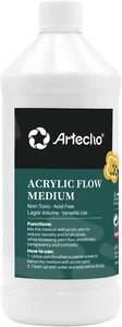 Artecho Pouring Effects Medium 32Oz / 946Ml, Acrylic Medium for Acrylic Paint, P - Picture 1 of 12