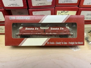 Red Caboose RTR Santa Fe 100-Ton Evan’s Coil Car #91913 Misprint On Box NOS - Picture 1 of 2