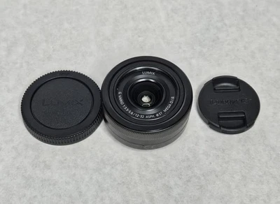 Panasonic Lumix G Vario 1:3 5-5.6 12/32mm ASPH Mega O.I.S Camera Lens FOR PARTS  - Image 1 of 4
