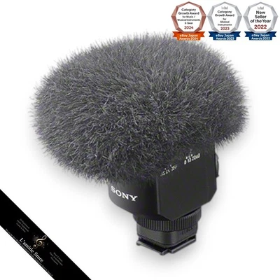 SONY ECM-M1 Camera Shotgun Microphone Varying Directivity ECMM1 Windshield Japan - Image 1 of 4