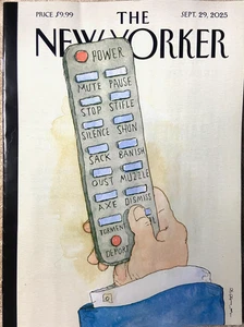 Sept. 29,  2025 --- The New Yorker Magazine - Picture 1 of 2
