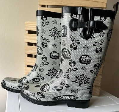 Botas de lluvia impermeables Capelli New York talla 10 Foto 1 de 4