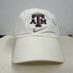 Nike Heritage 86 Texas A&M Aggies ATM StrapBack Hat Cap Embroidered One Size - Picture 1 of 7