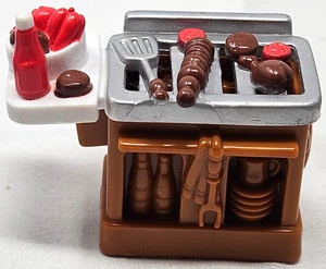 Fisher Price Sweet Streets Beach House Replacement BBQ Grill Barbeque - Picture 1 of 4
