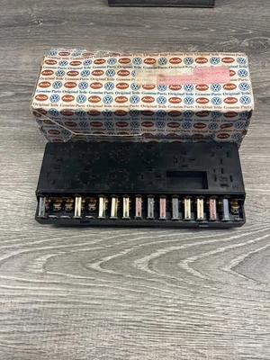 AUDI 100 NOS Fuse Relay Box Holder 431941822 West Germany - Image 1 of 4