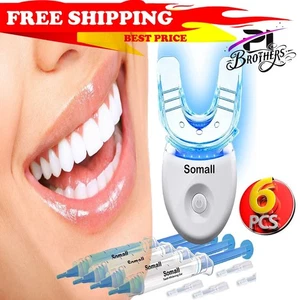 MySmile Teeth Whitening Kit 3ml*3pc Gel Tooth Whitener Bleaching LED Light Tray - Picture 1 of 12