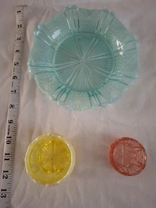 Uranium Glass? Collection In Different Colours A/F - Picture 1 of 4