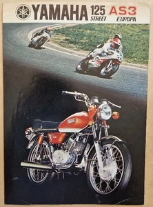 Yamaha 125 Street AS3 Europa Motorcycle Sales Brochure - *Original not a copy* - Picture 1 of 5