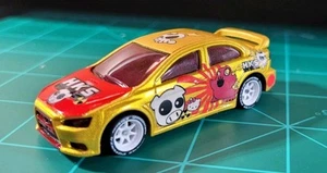 Hot Wheels Mitsubishi Lancer Evolution Custom Real Riders : KINGOFHARTZ Custom - Picture 1 of 5