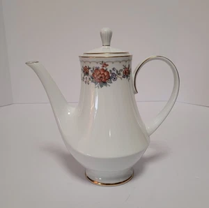 NORITAKE FINE CHINA TREMONT #3081 Coffee Pot Server 10" - Picture 1 of 7